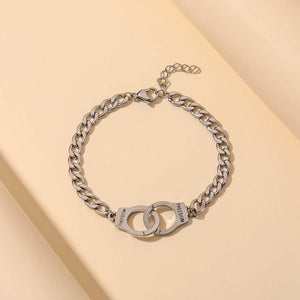 Argent Craft Freedom Handcuff Love Freedom Bracelet (silver)