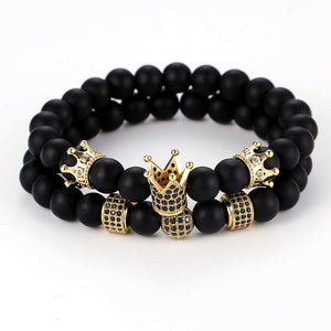 Argent Craft Imperial Crown Set Bracelet (gold)