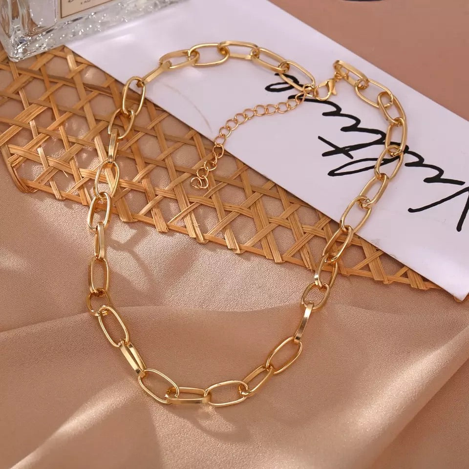 Argent Craft Me Link Necklace (gold)