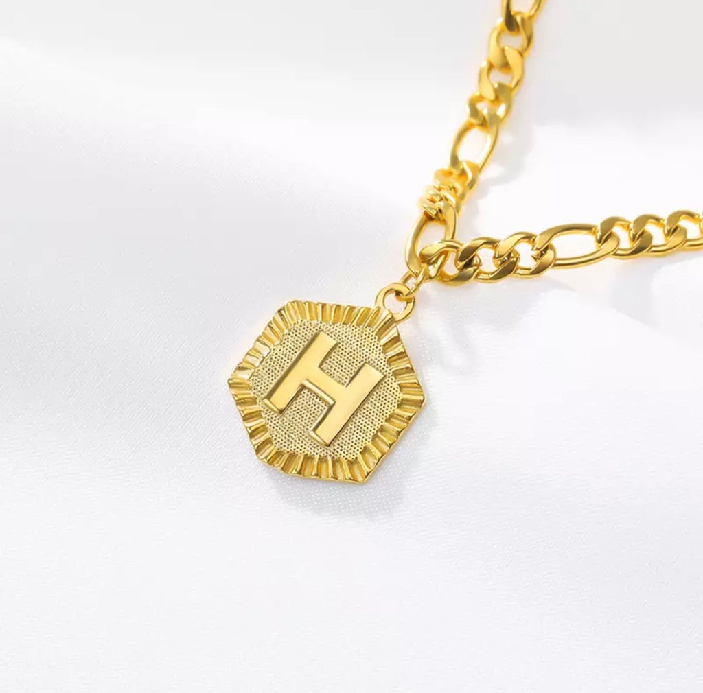 Argent Craft Personalised “H” Letter Anklet Chain