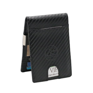 Argent Craft Money Clip Wallet - Mens Wallet slim Front Pocket RFID Blocking Card Holder Minimalist